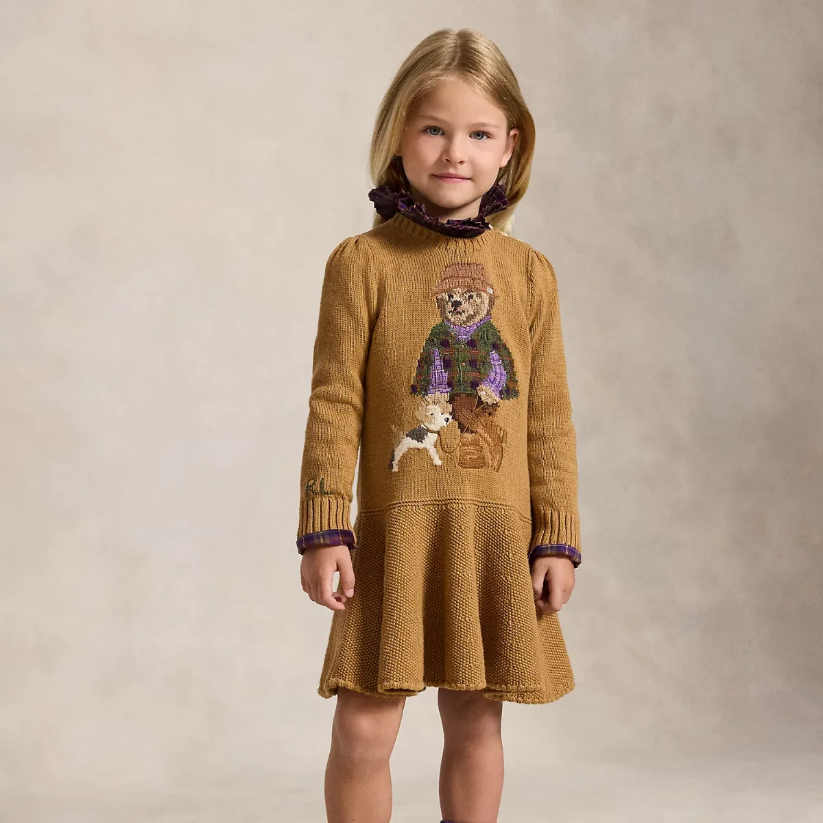 Polo Bear Sweater Dress by Ralph Lauren