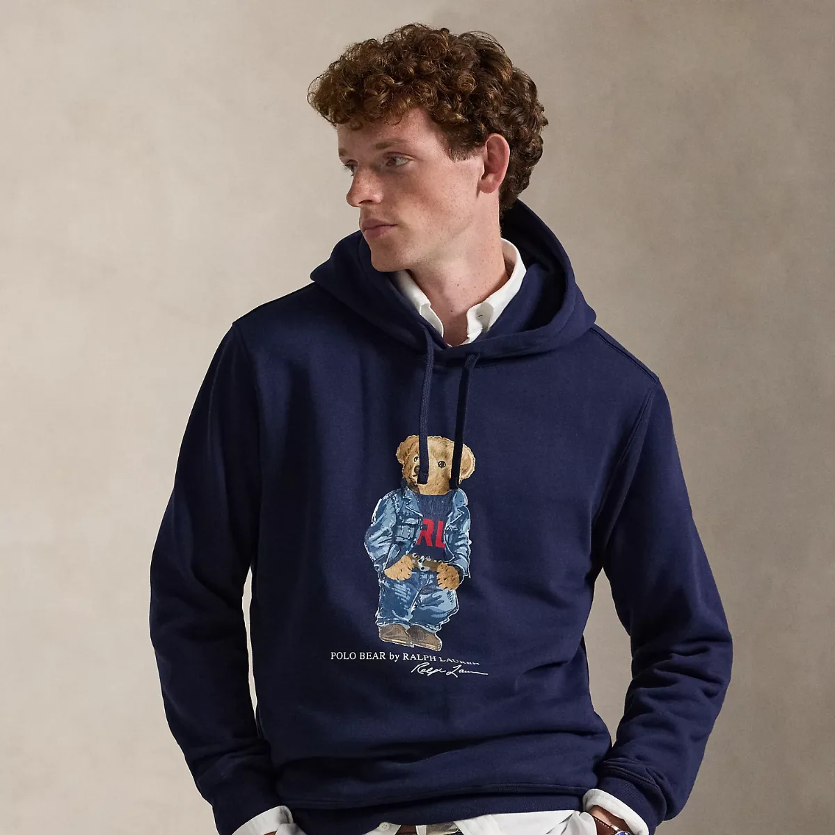 Polo Bear Fleece Hoodie