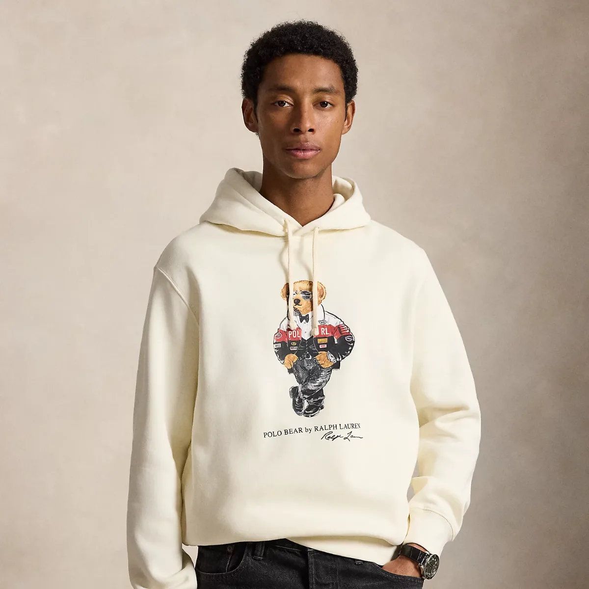 Polo Bear Fleece Hoodie