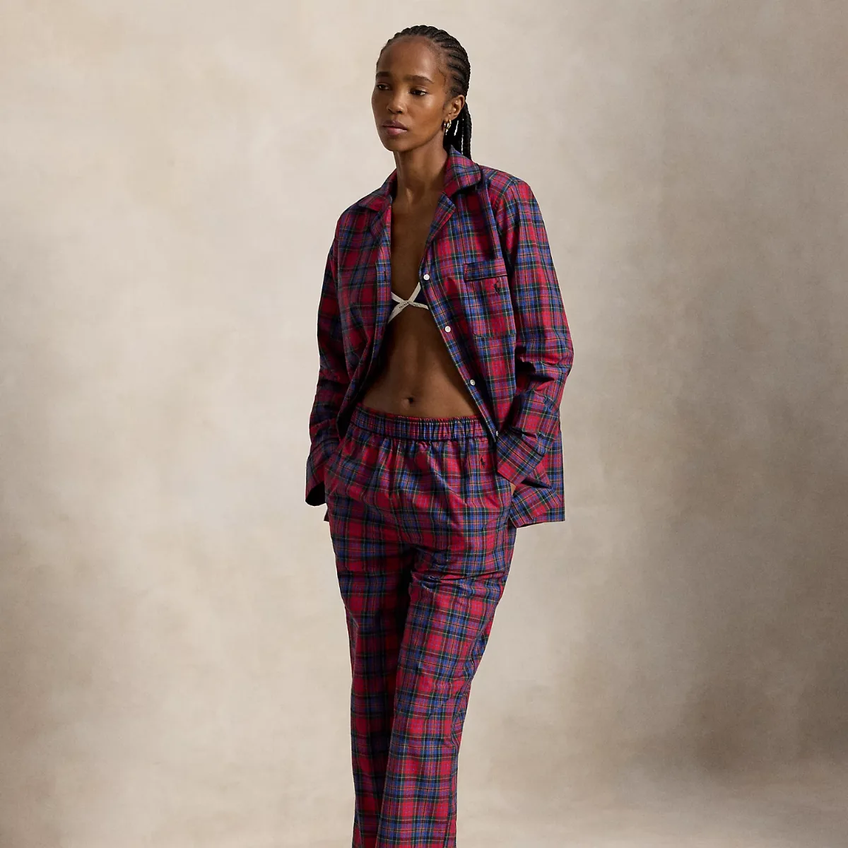 Flannel Long-Sleeve Pajama Gift Set by Ralph Lauren