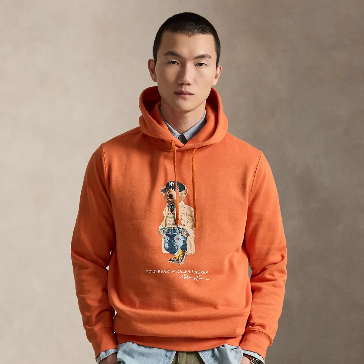 Polo Bear Fleece Hoodie