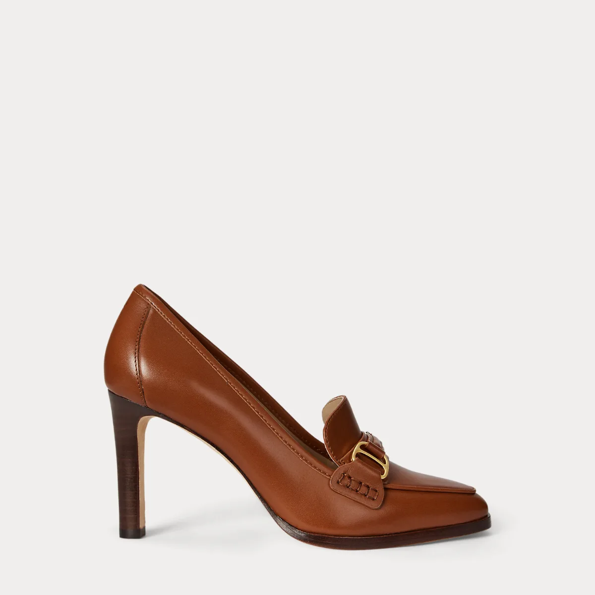 Tasha Leather Pump by Ralph Lauren