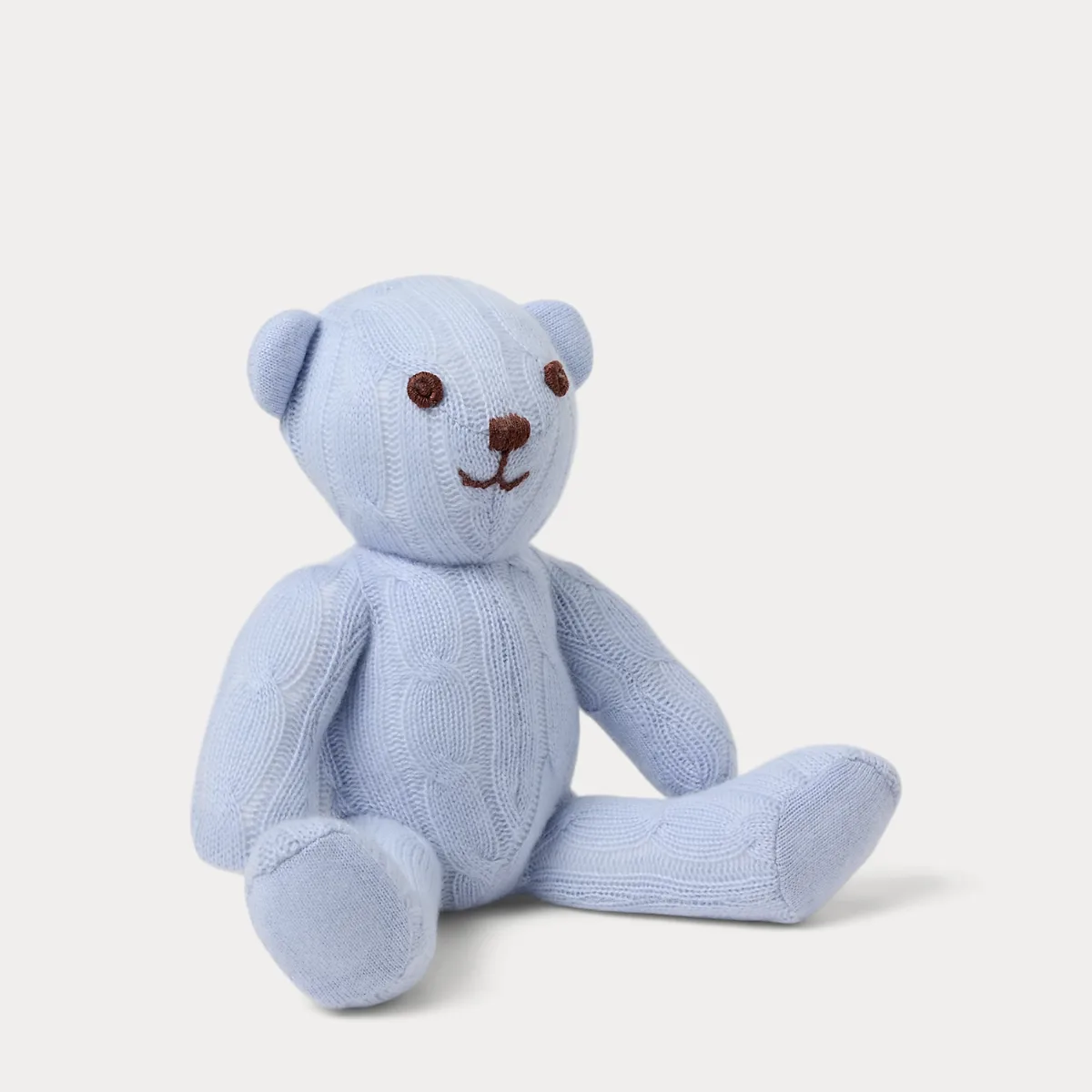 Small Cable Cashmere Bear by Ralph Lauren