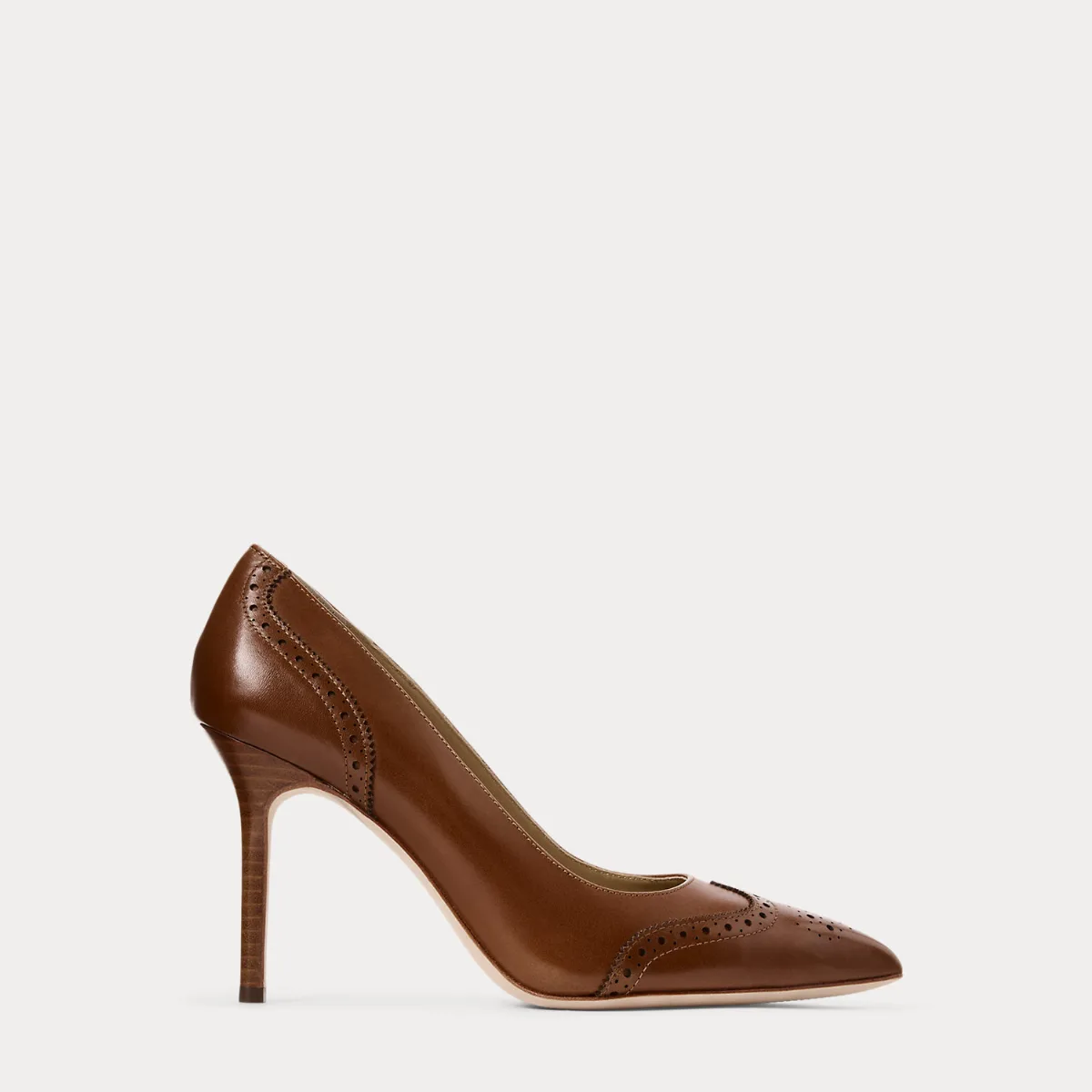 Lynden Burnished Leather Pump