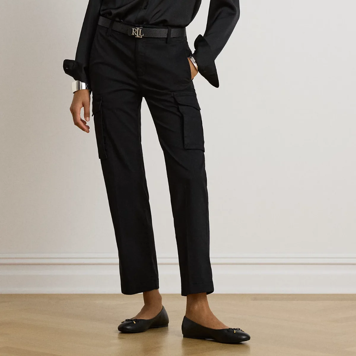 Chino Cropped Cargo Pant by Ralph Lauren