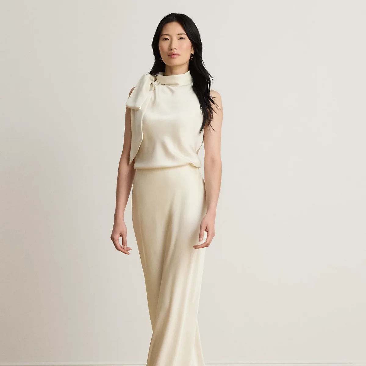 Satin Charmeuse Maxiskirt by Ralph Lauren