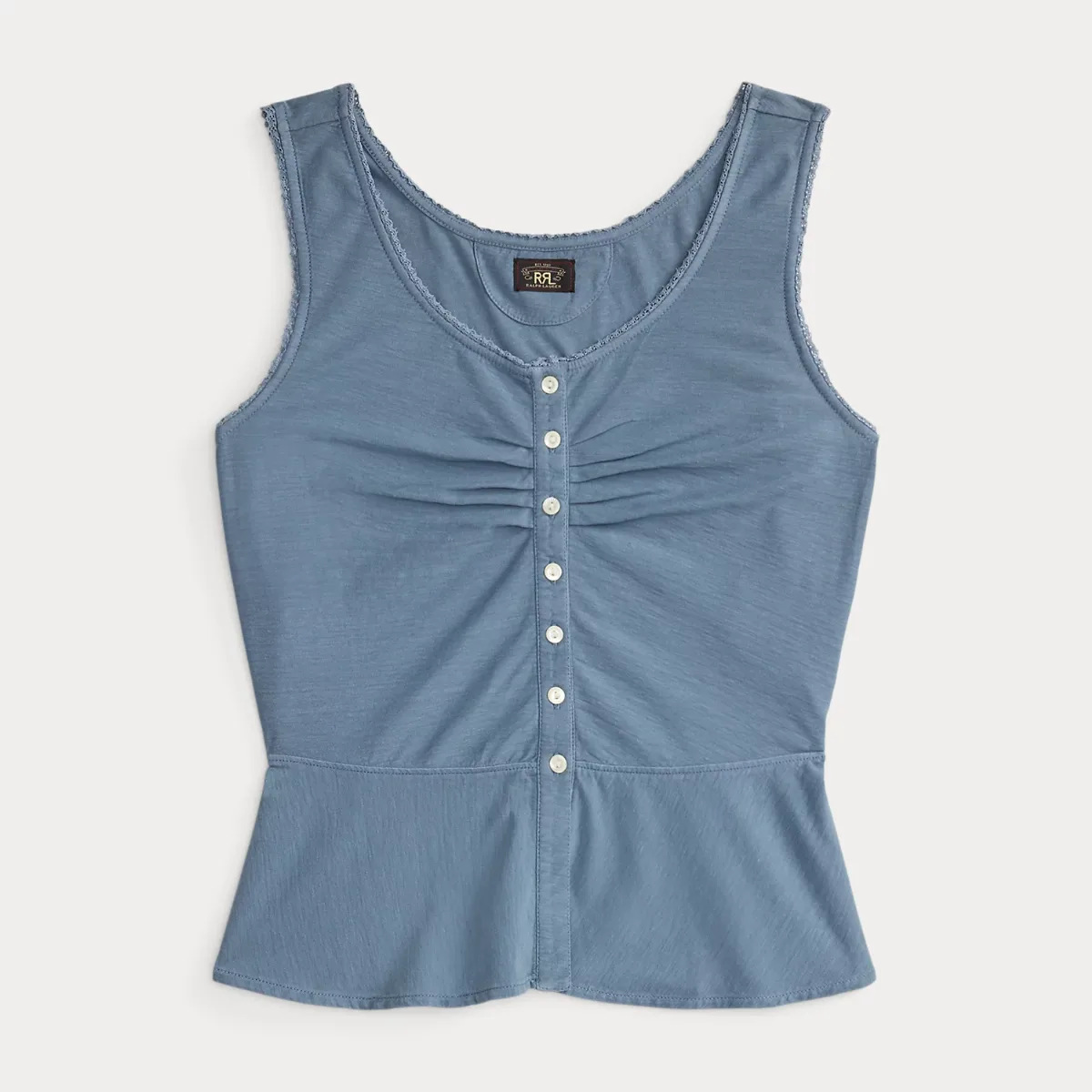 Cotton-Linen Jersey Camisole by Ralph Lauren