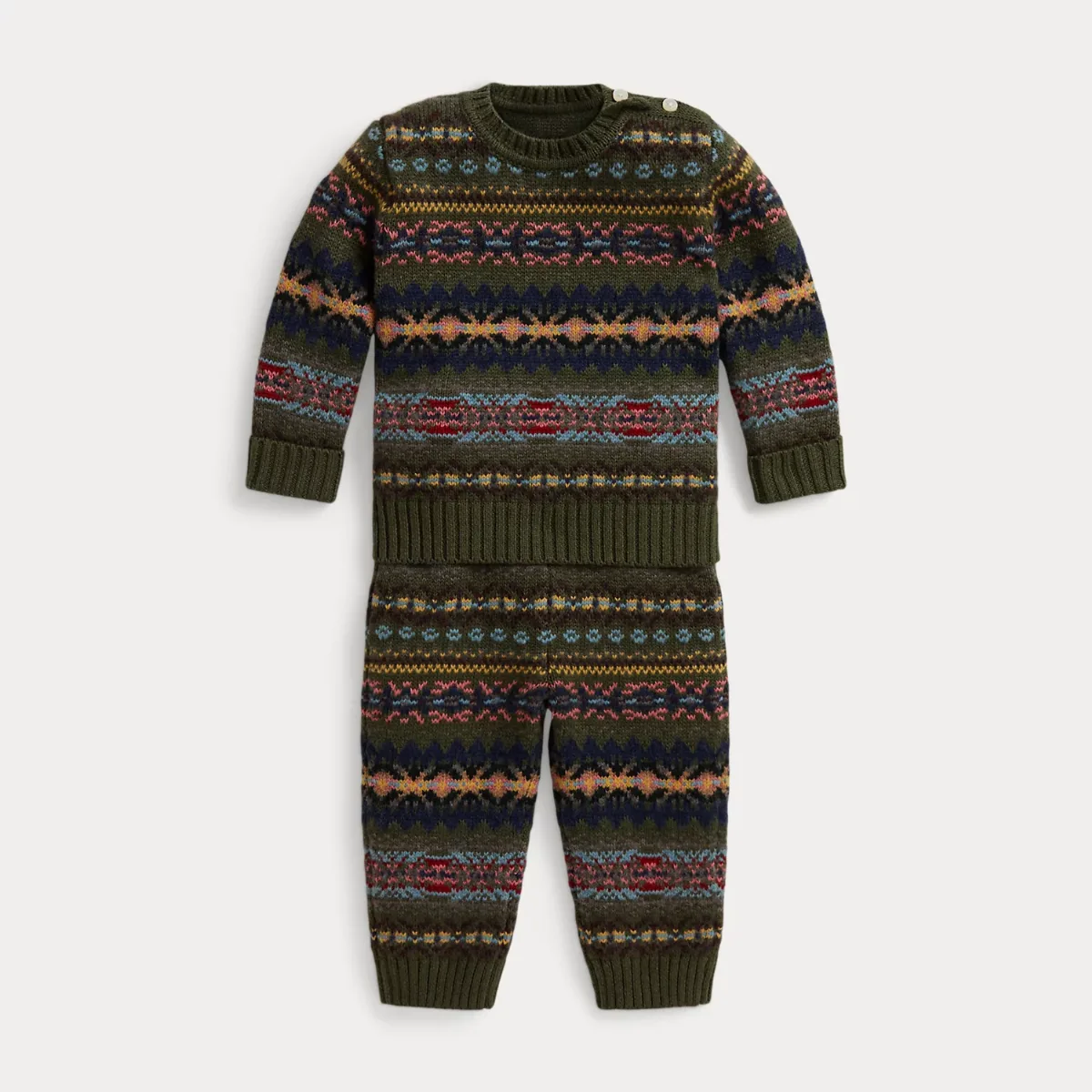 Fair Isle Sweater & Pant by Ralph Lauren