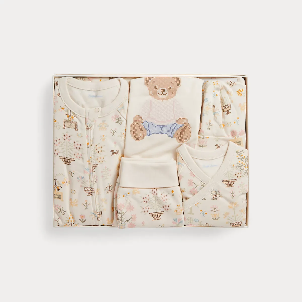 Polo Bear Cotton 6-Piece Gift Set by Ralph Lauren