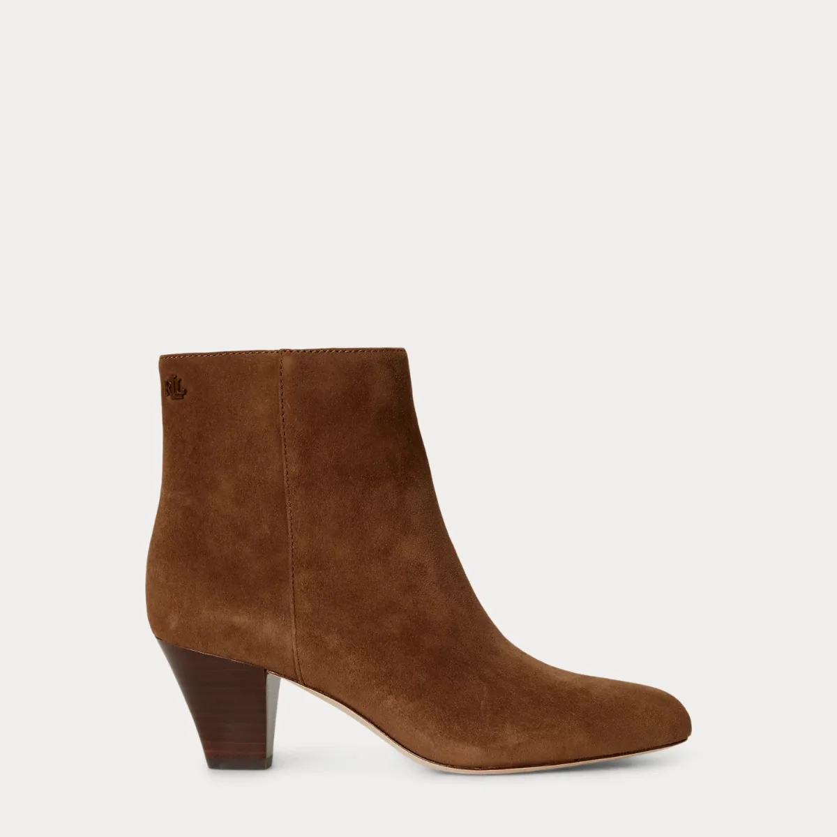 Emersyn Suede Bootie Heel by Ralph Lauren