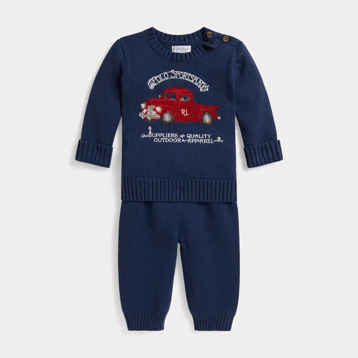 Polo Sportsman Cotton Sweater & Pant by Ralph Lauren