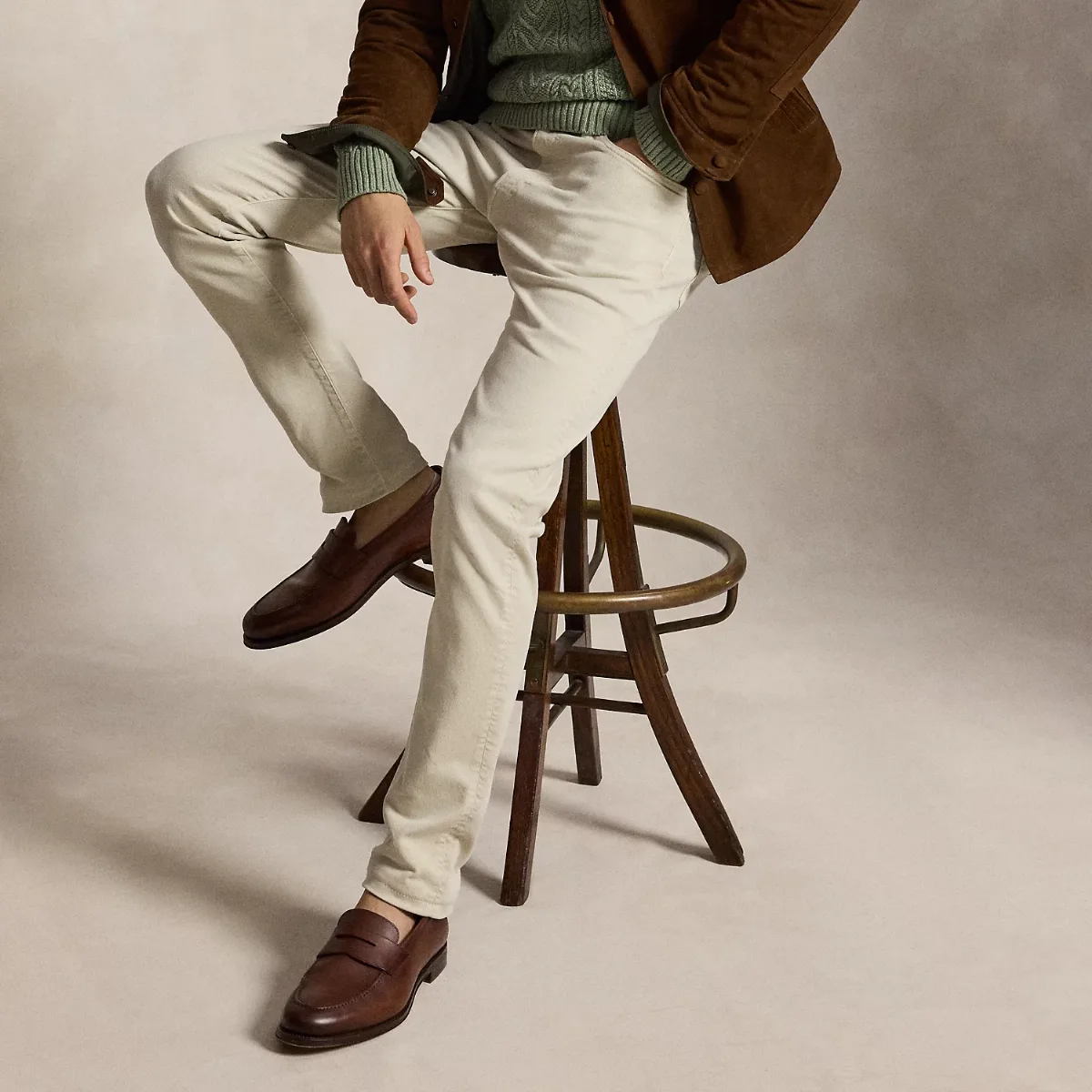 Sullivan Slim Garment-Dyed Stretch Jean by Ralph Lauren