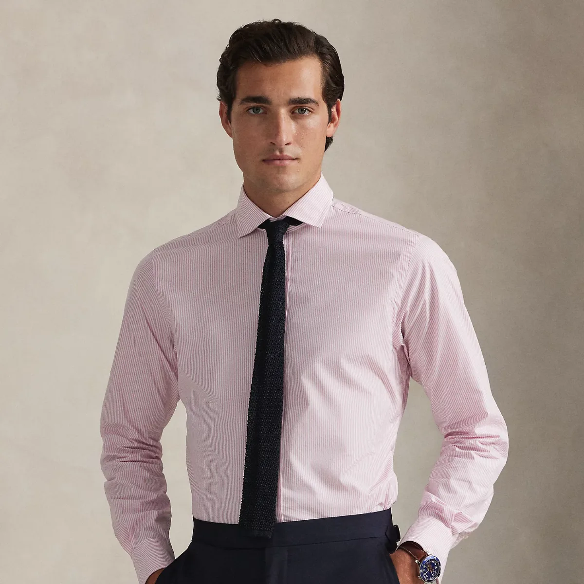 Custom Fit Striped Poplin Shirt by Ralph Lauren