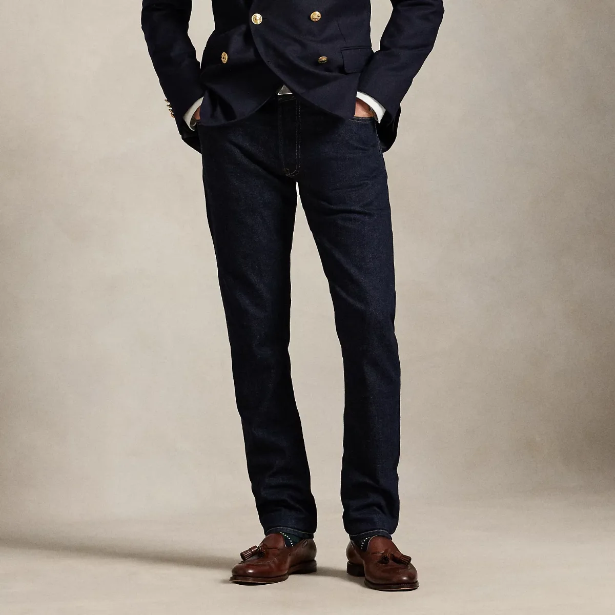 Sullivan Slim Stretch Selvedge Jean by Ralph Lauren