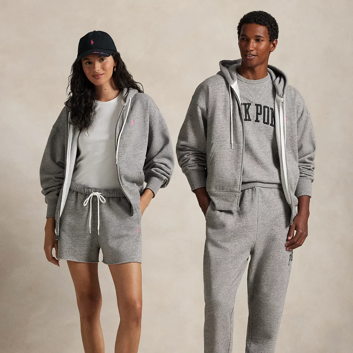 Pink Pony Fleece Full-Zip Hoodie by Ralph Lauren