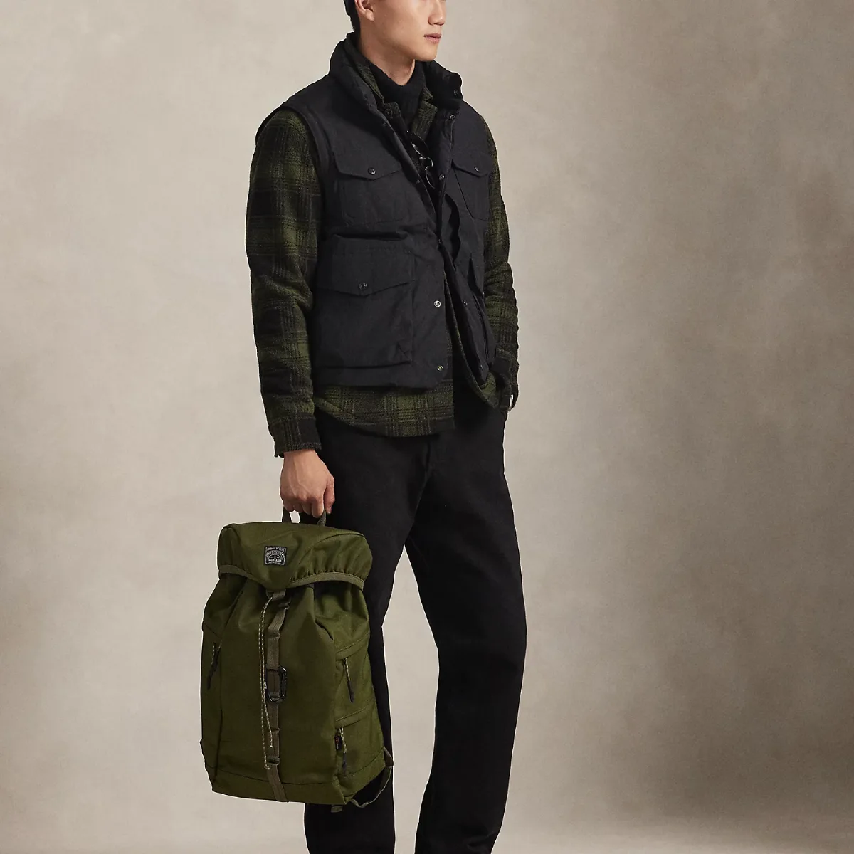 Nylon Oxford Outdoor Backpack by Ralph Lauren