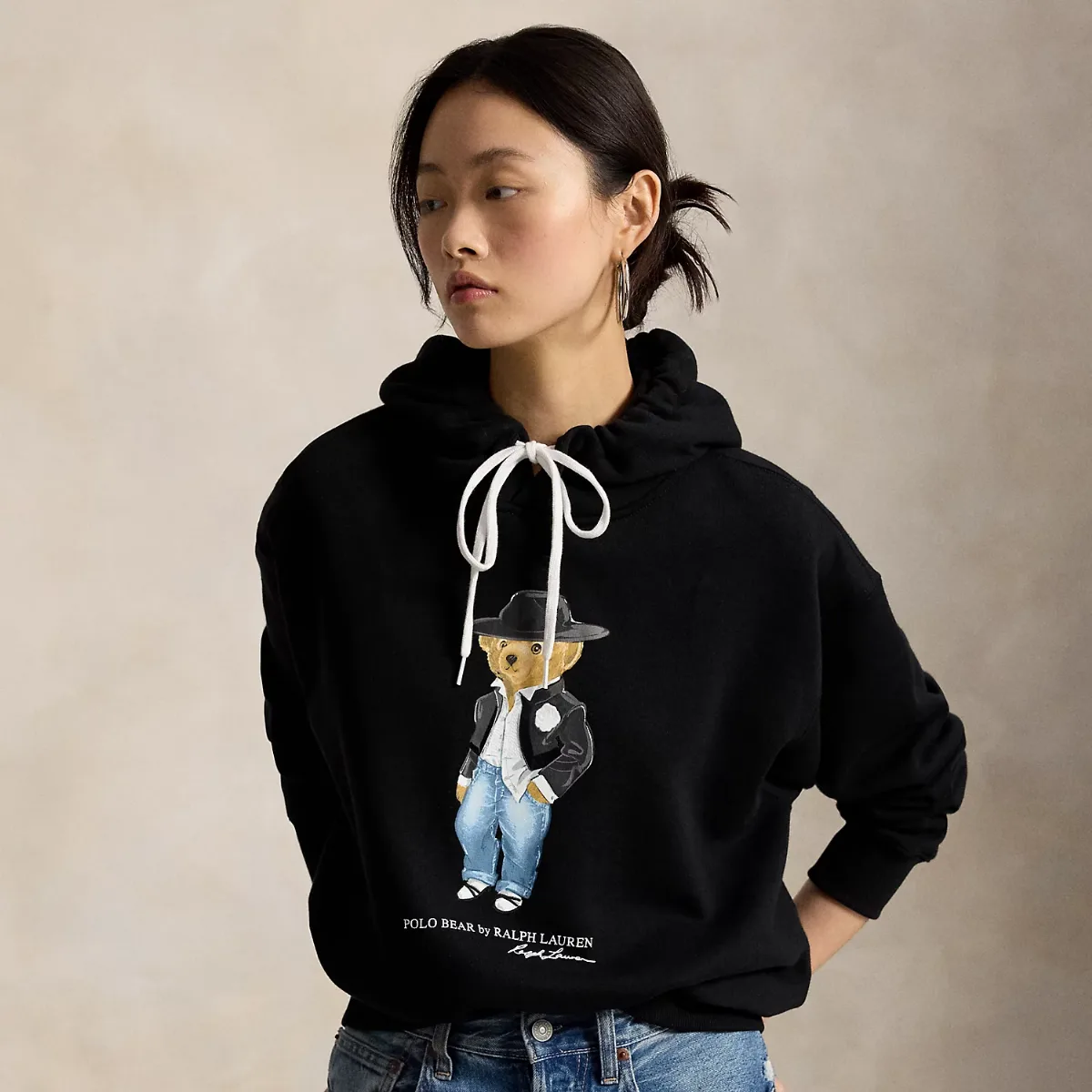 Holiday Polo Bear Fleece Hoodie by Ralph Lauren