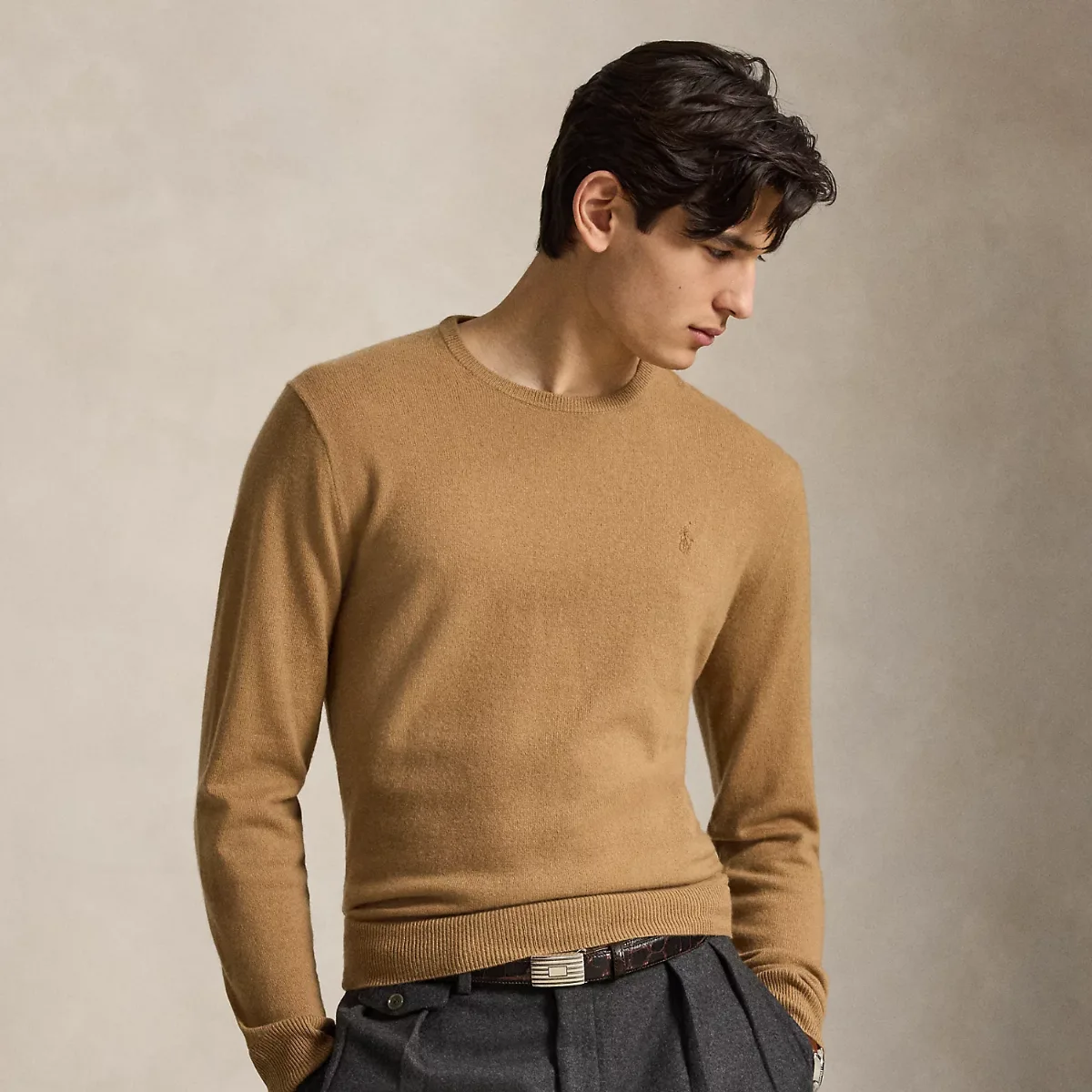 Wool Crewneck Sweater by Ralph Lauren