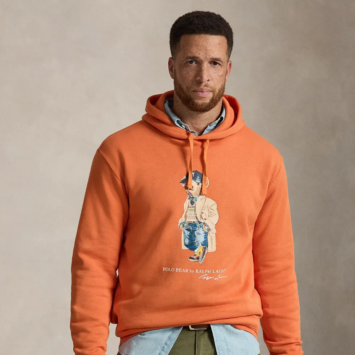Polo Bear Fleece Hoodie