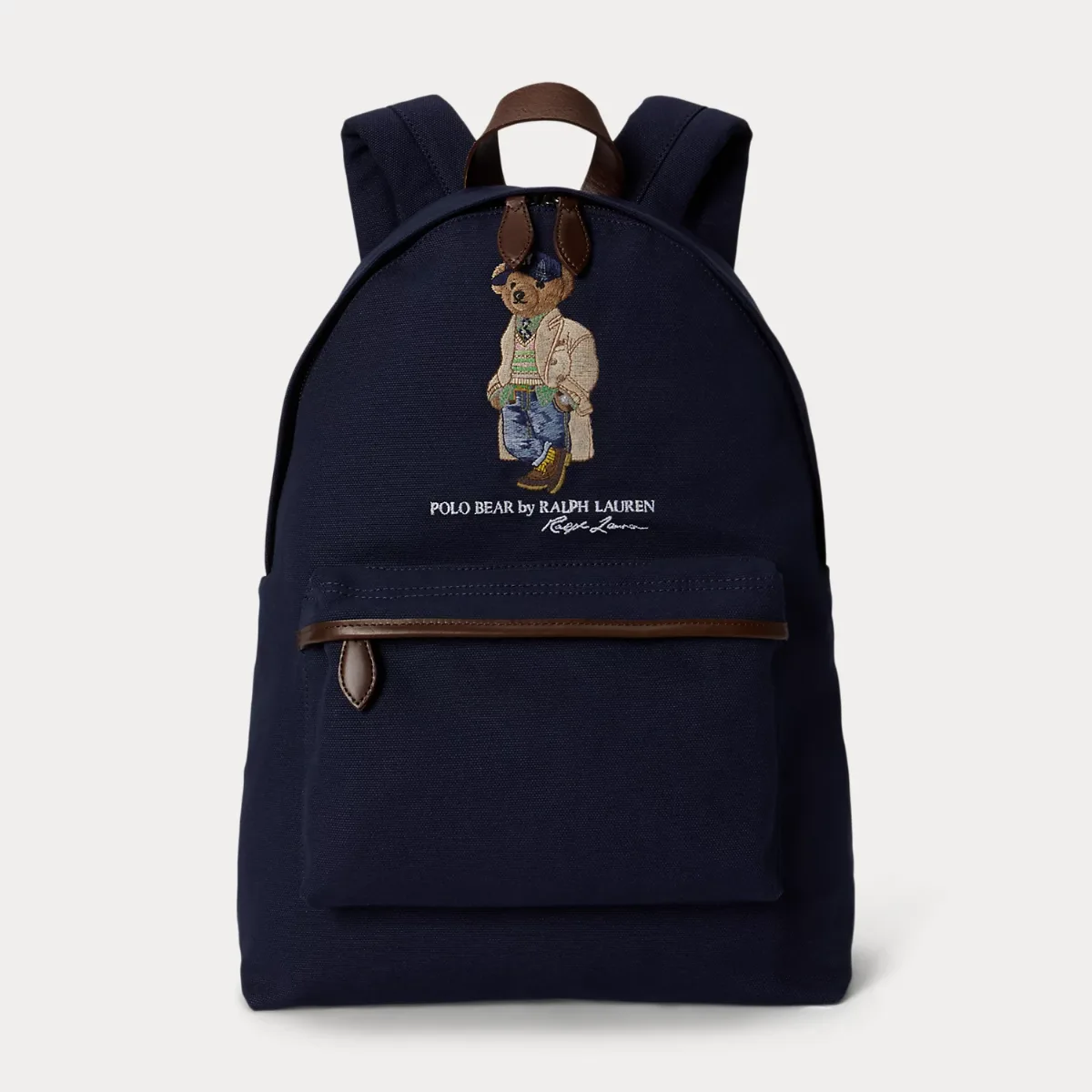 Polo Bear Canvas Backpack by Ralph Lauren