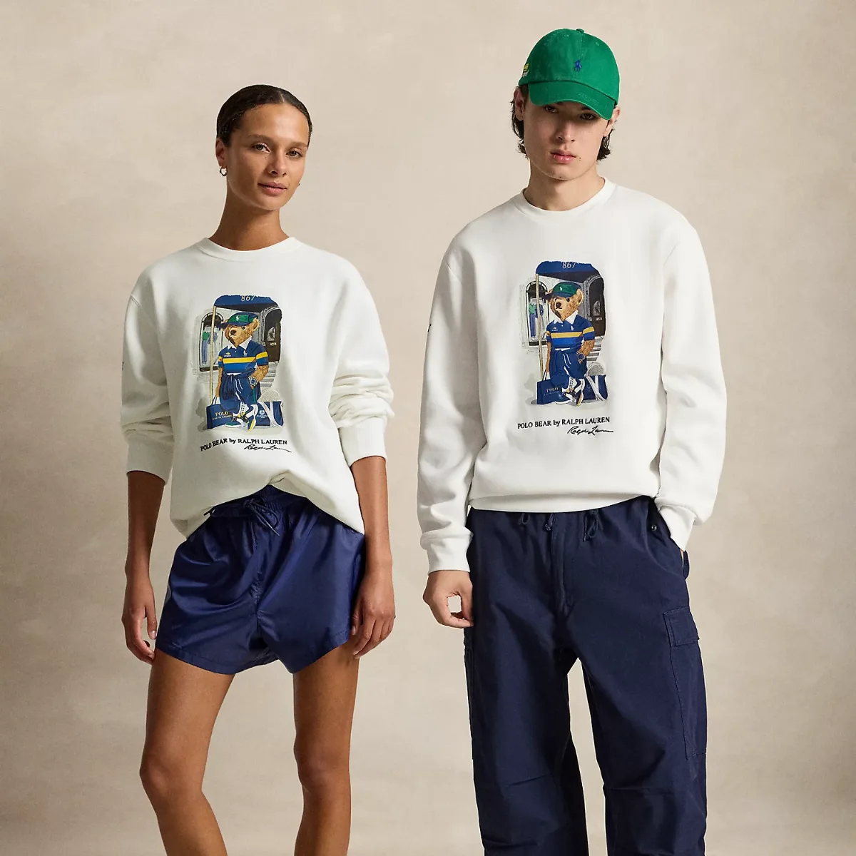 US Open Polo Bear Sweatshirt by Ralph Lauren