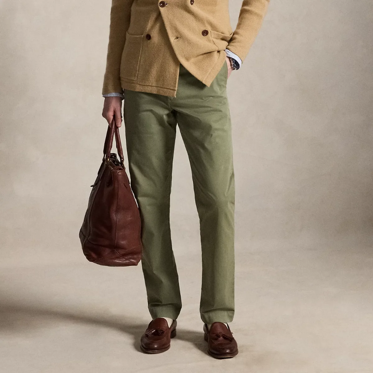 Jarrett Slim Fit Sateen Pant