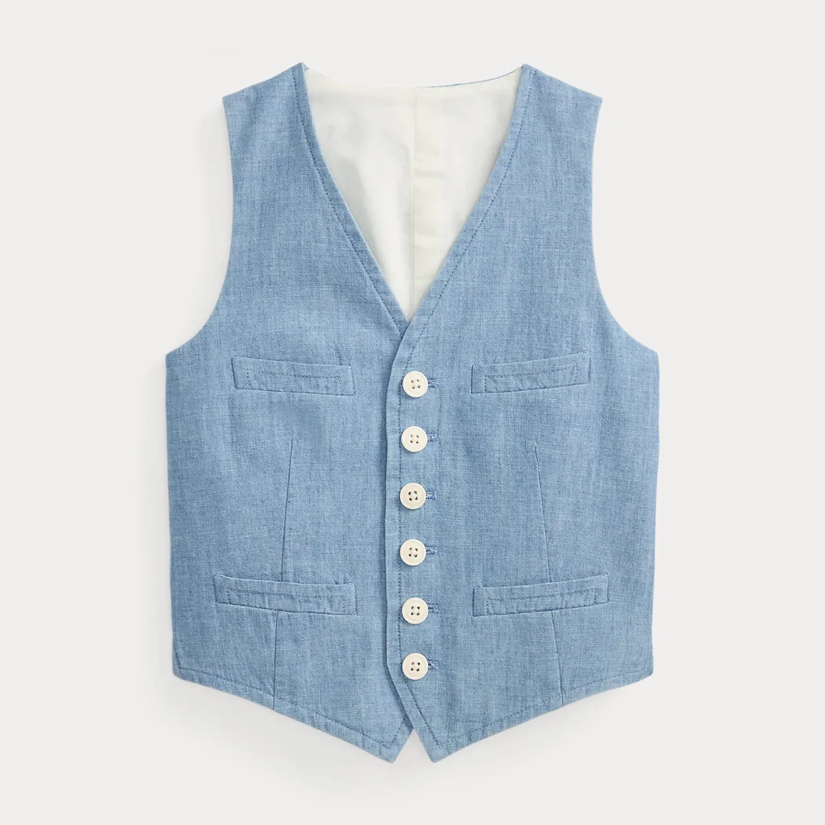 Cotton Chambray Vest by Ralph Lauren