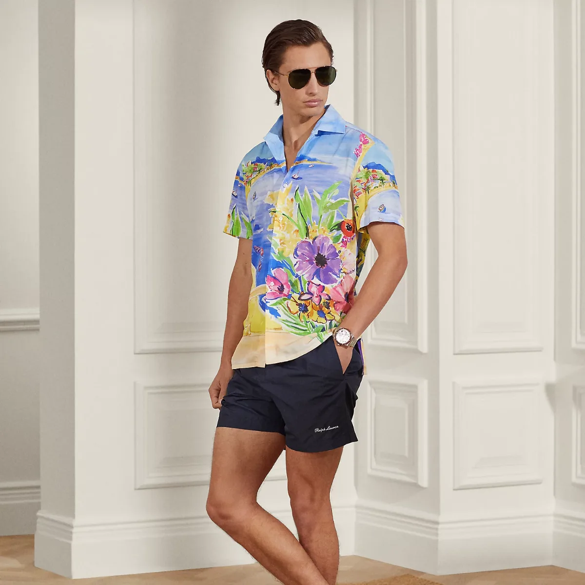 4.25-Inch Amalfi Swim Trunk by Ralph Lauren