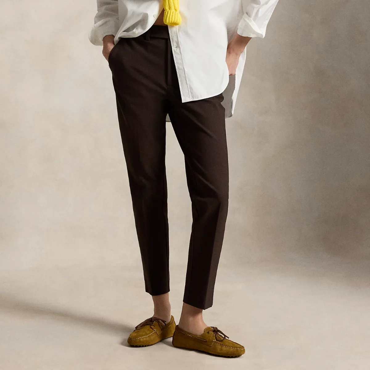 Stretch-Cotton Blend Slim Pant by Ralph Lauren