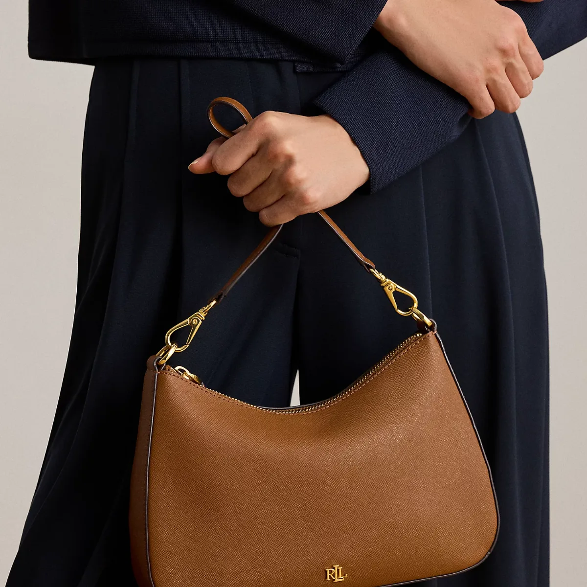 Crosshatch Leather Medium Danni Bag