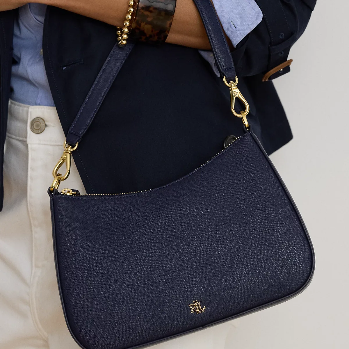 Crosshatch Leather Medium Danni Bag