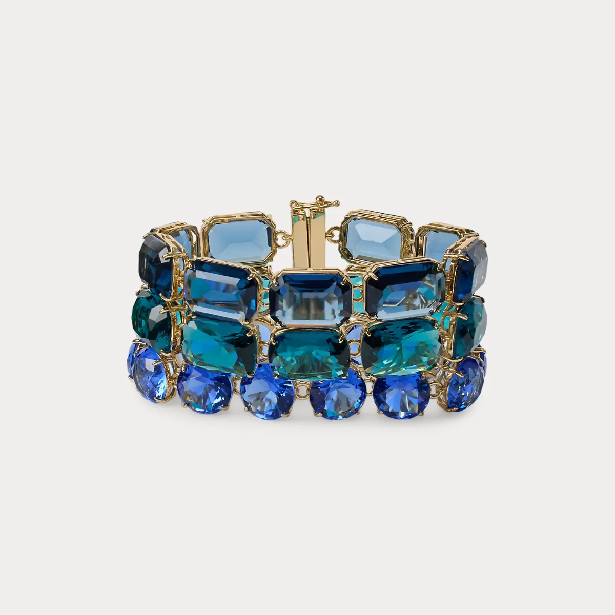Gold-Plated Stone Multistrand Bracelet by Ralph Lauren