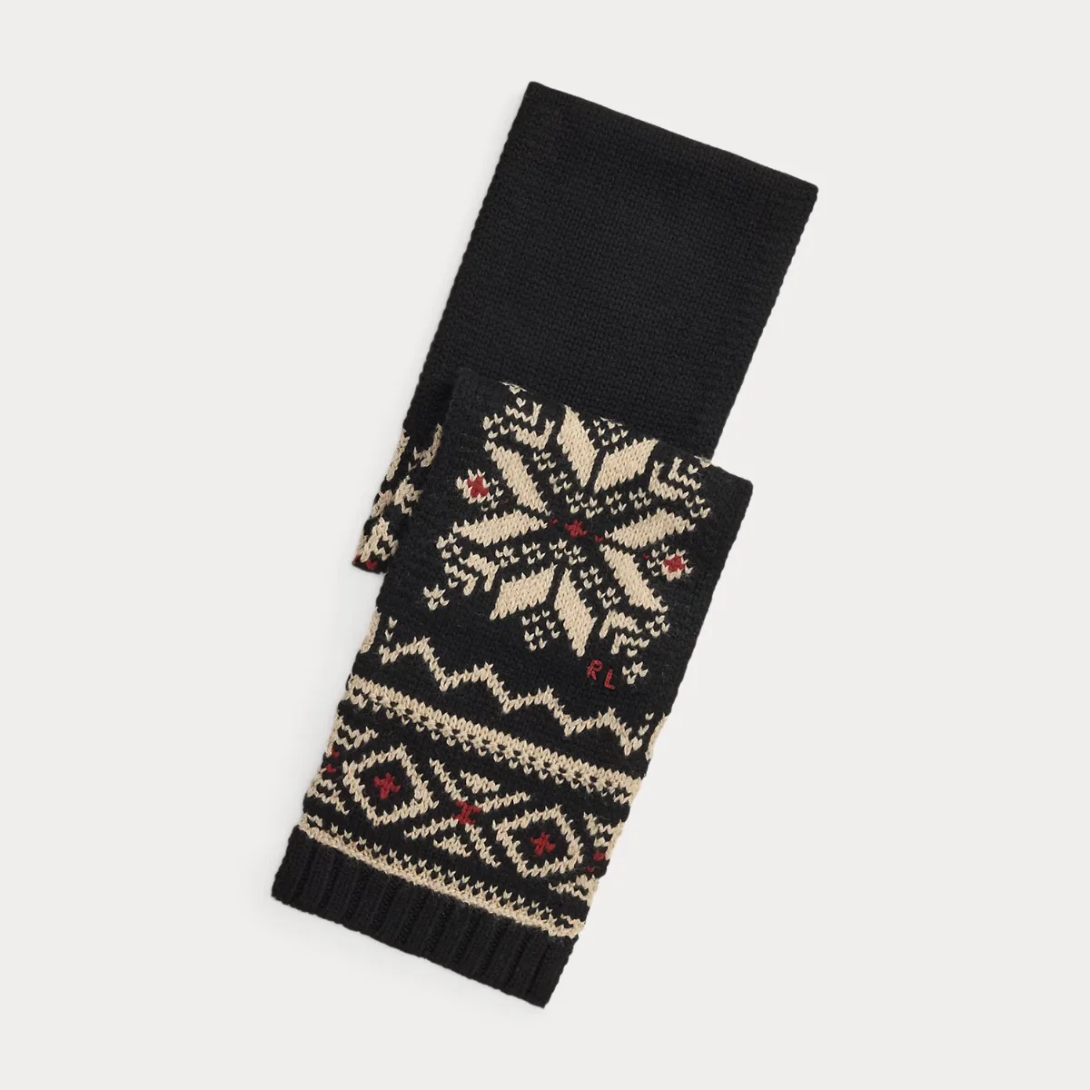 Patterned Wool-Blend Scarf by Ralph Lauren