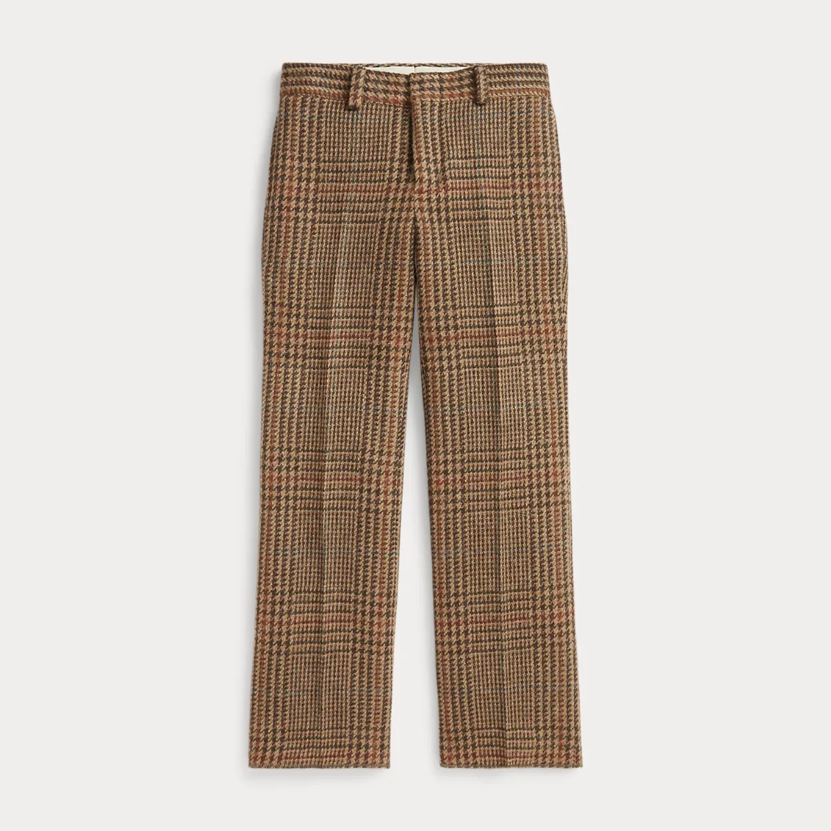 Glen Plaid Wool Tweed Trouser by Ralph Lauren