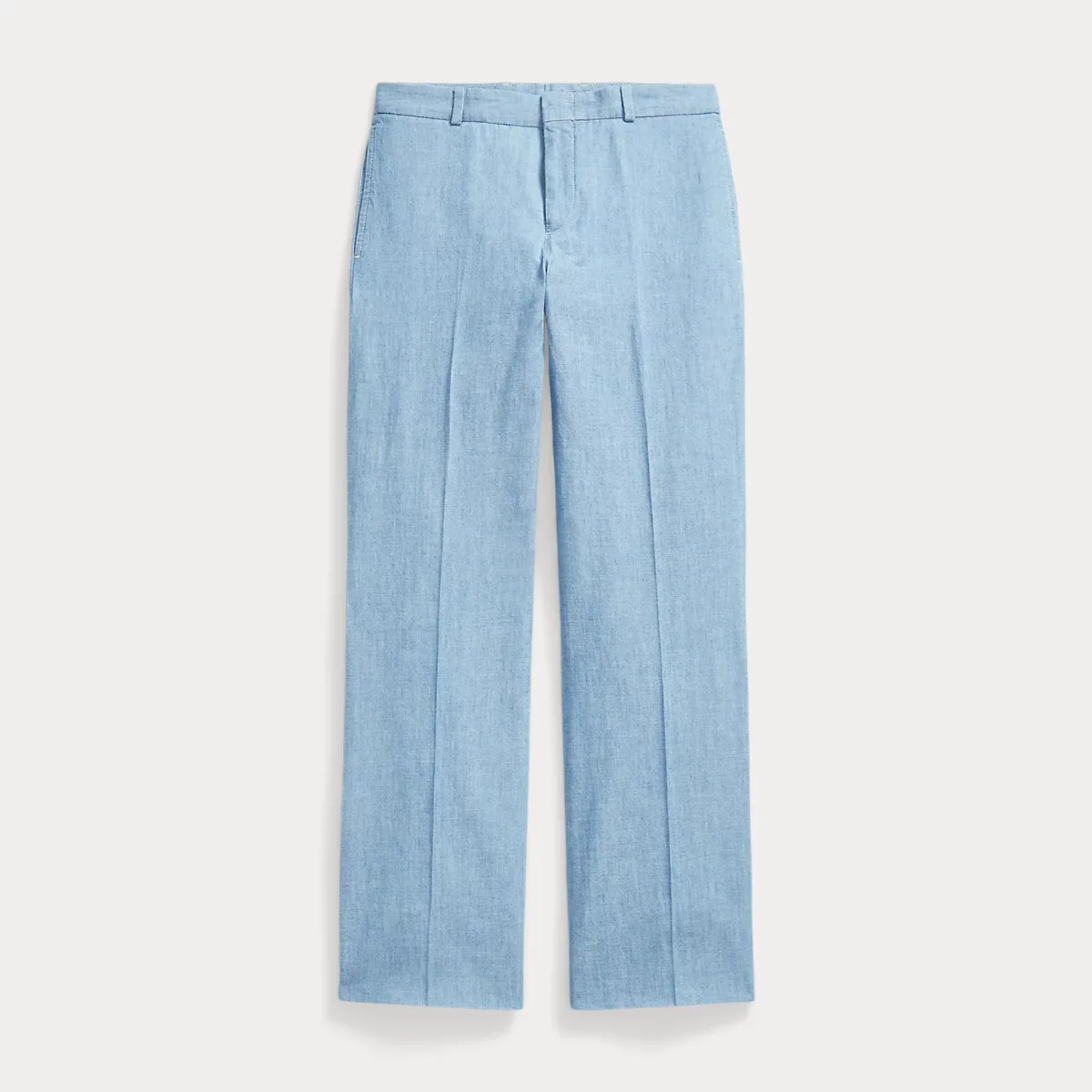 Cotton Chambray Suit Trouser by Ralph Lauren