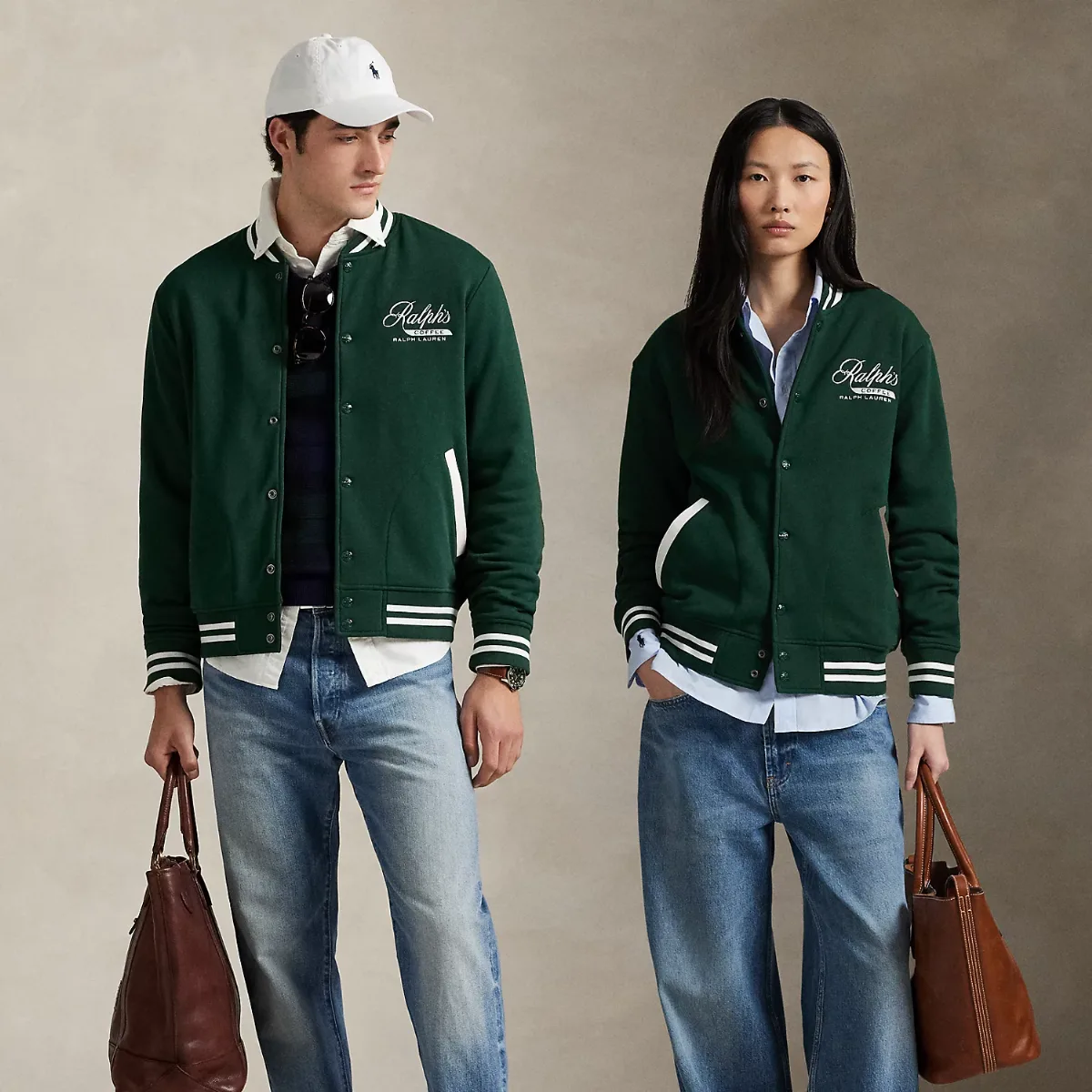 Ralph's Coffee Baseball Jacket by Ralph Lauren