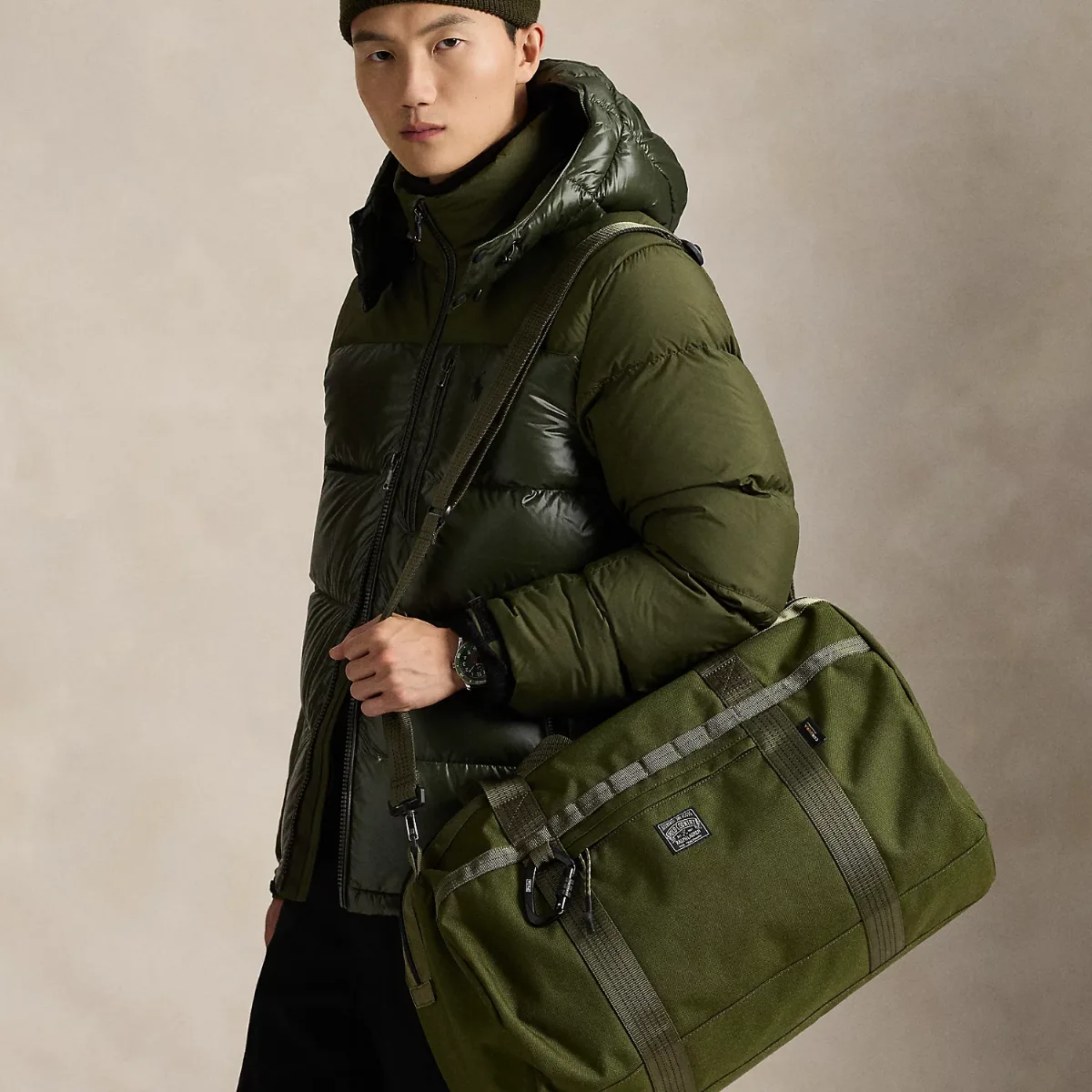 Nylon Oxford Outdoor Duffel by Ralph Lauren