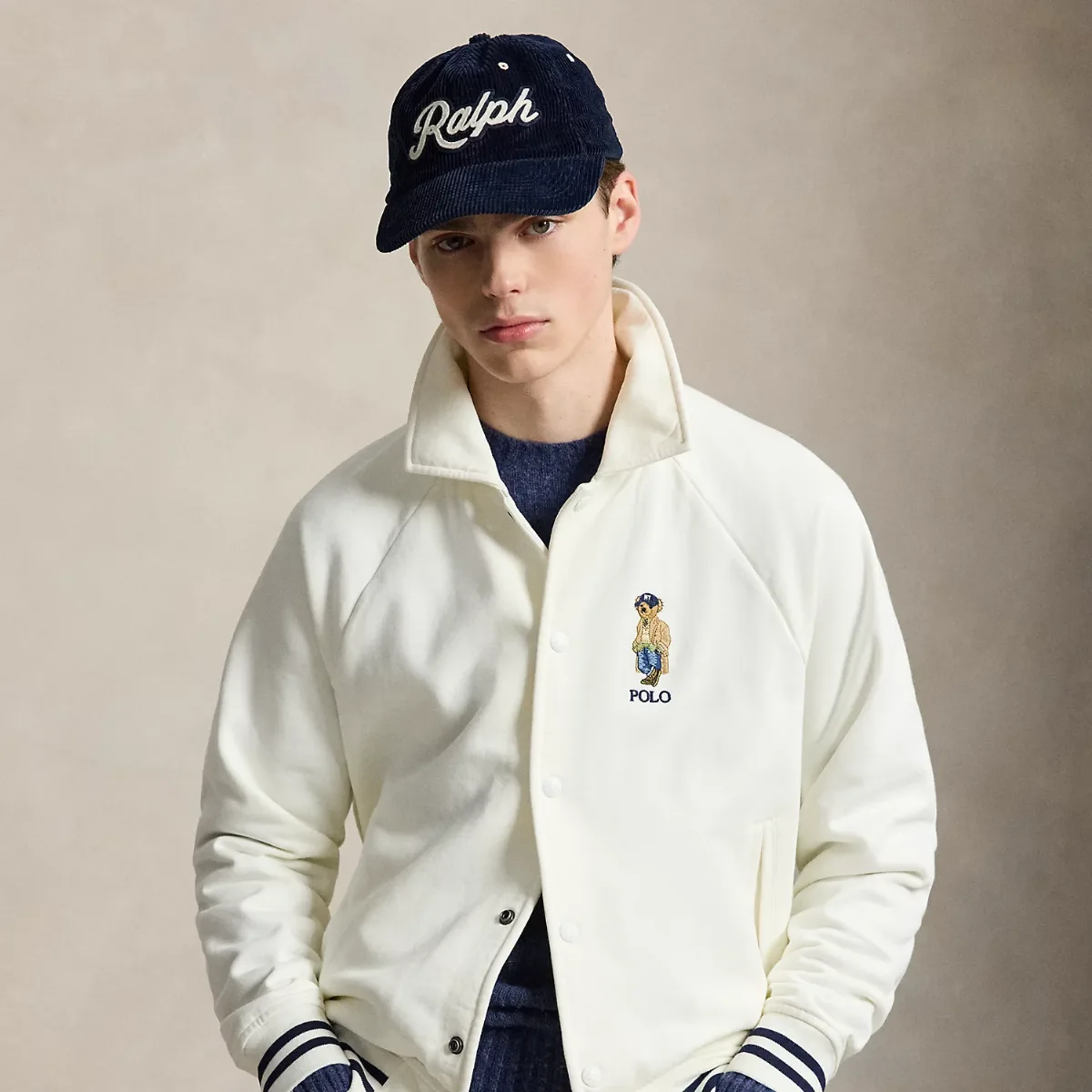 The Bayport Vintage Fit Polo Bear Jacket by Ralph Lauren