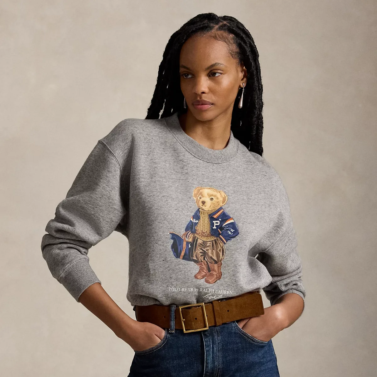Polo Bear Fleece Crewneck