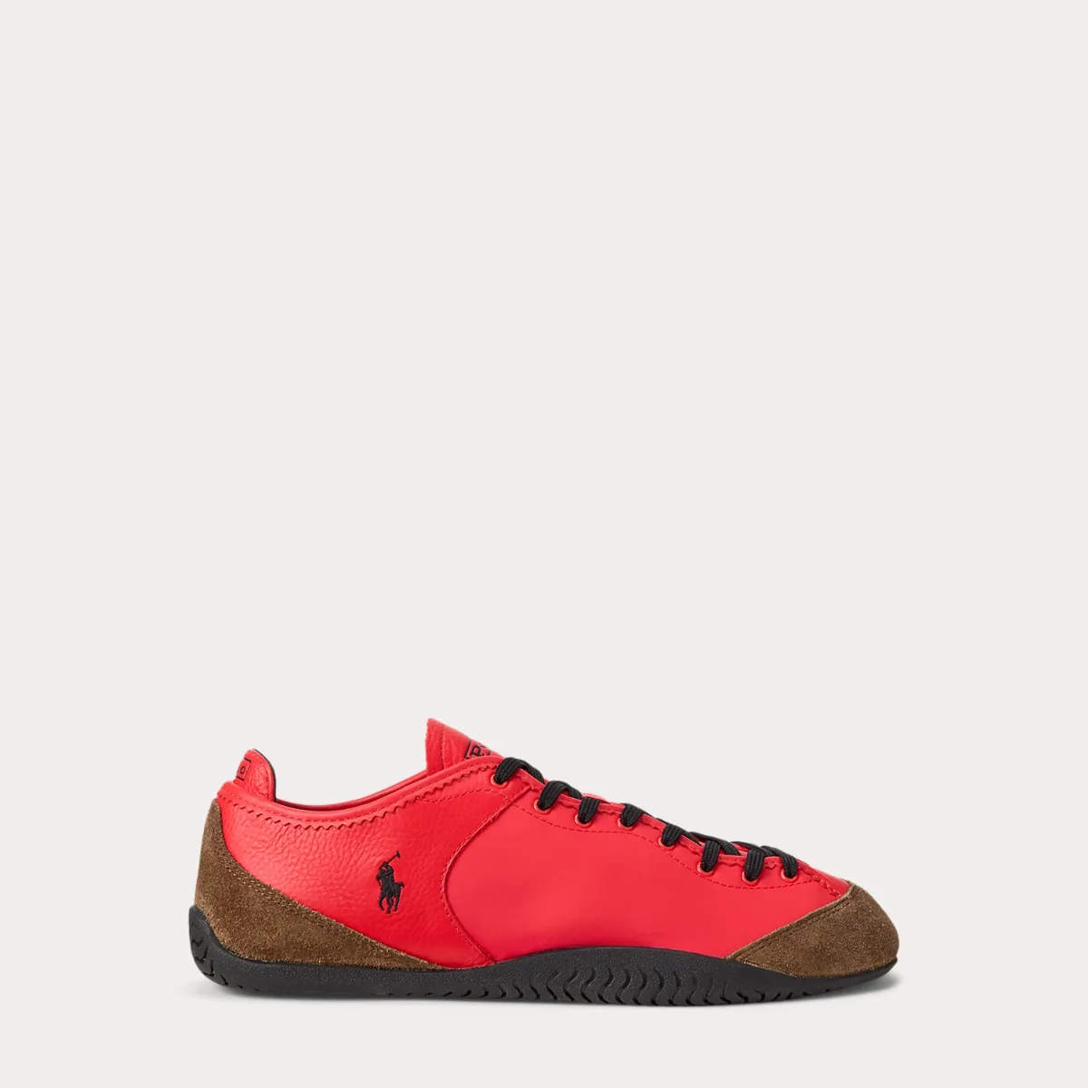Paneled Nylon-Suede Low-Top Sneaker by Ralph Lauren
