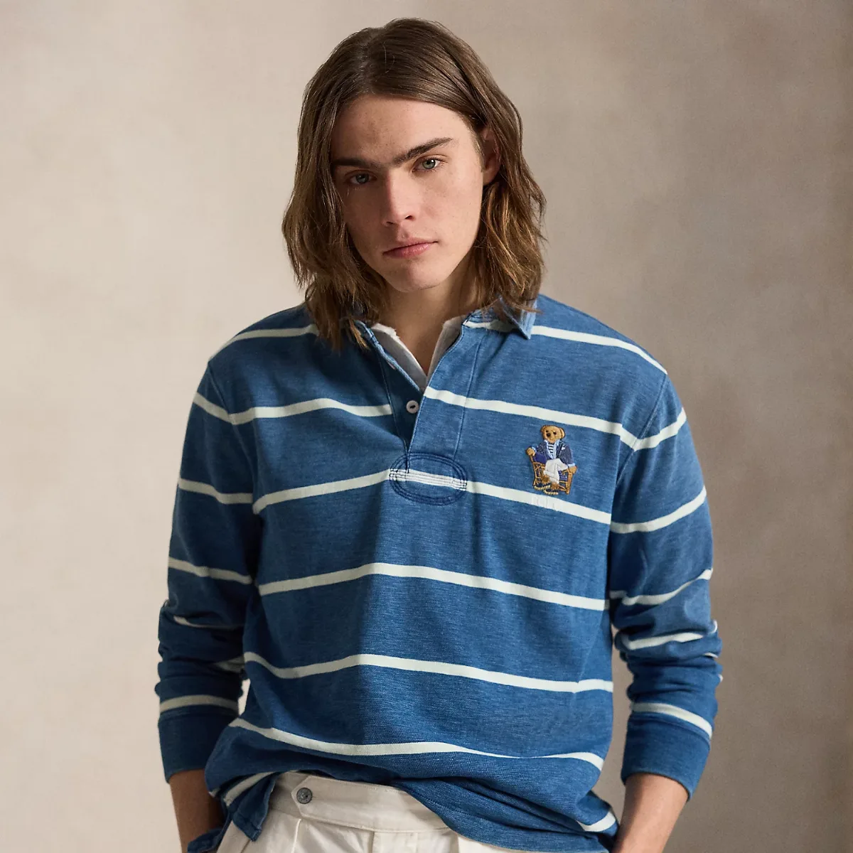 Classic Fit Polo Bear Rugby Shirt