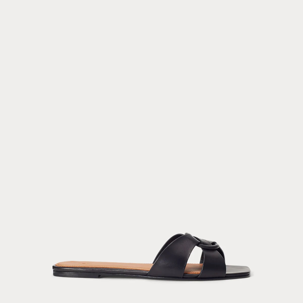 Leather O-Ring Sandal by Ralph Lauren