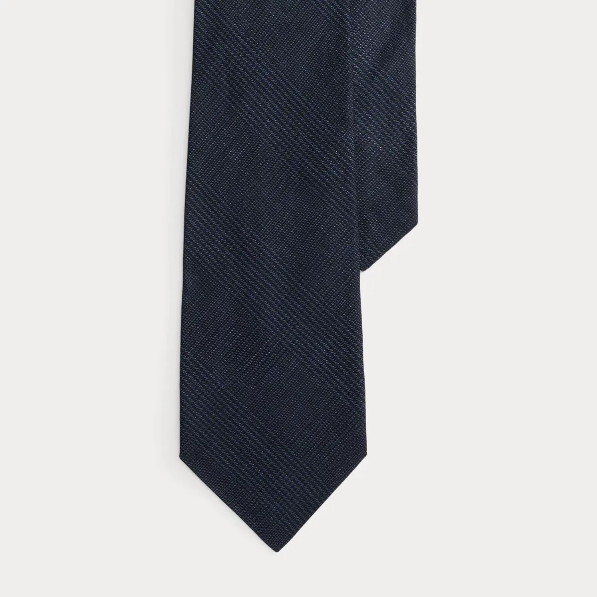 Glen Plaid Linen-Silk Tie by Ralph Lauren