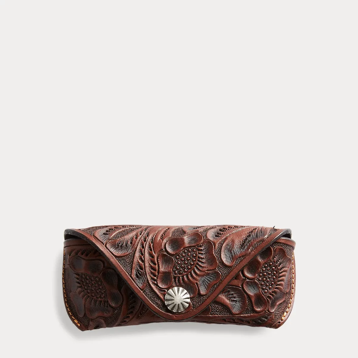 Hand-Tooled Leather Eyeglass Case by Ralph Lauren