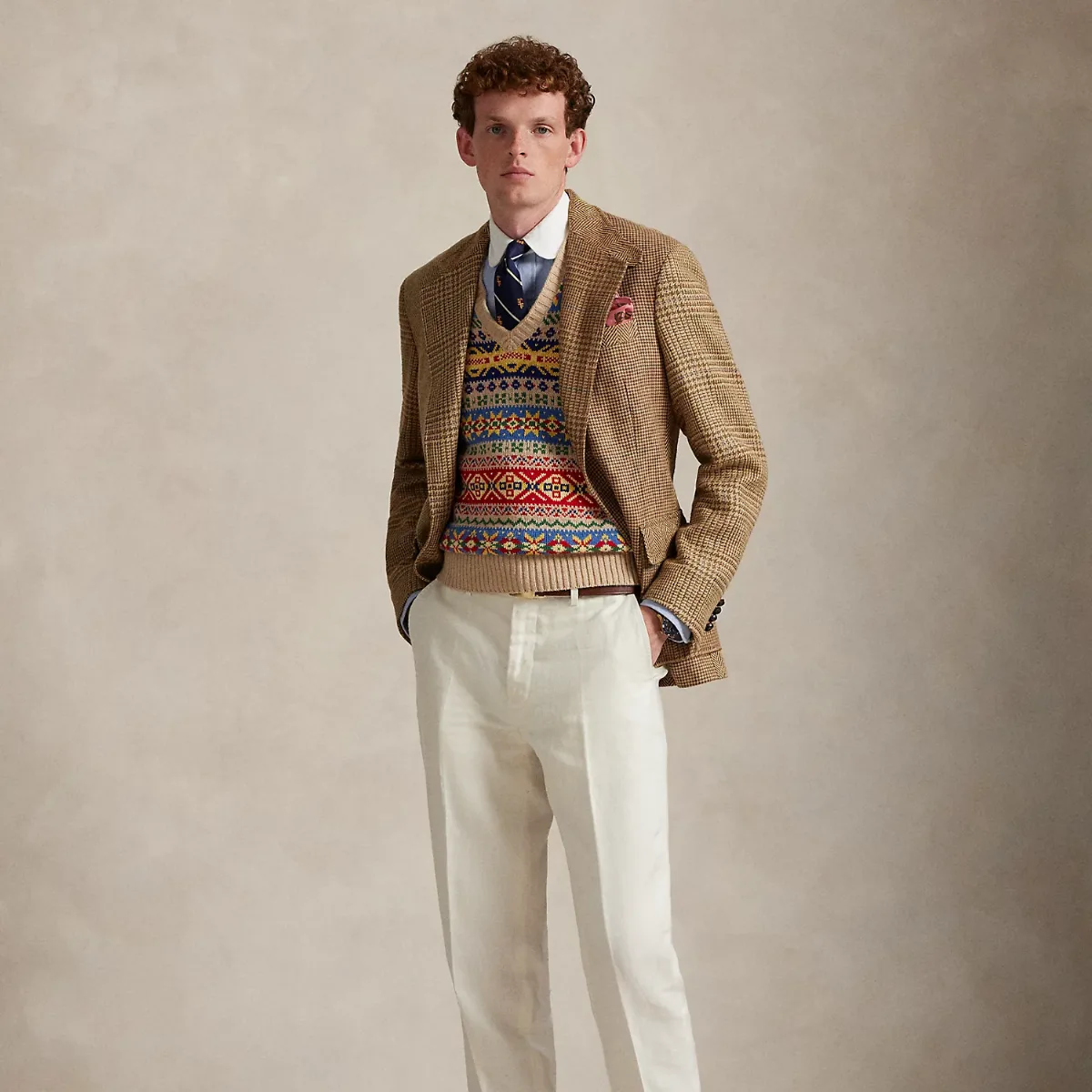 Linen Suit Trouser by Ralph Lauren