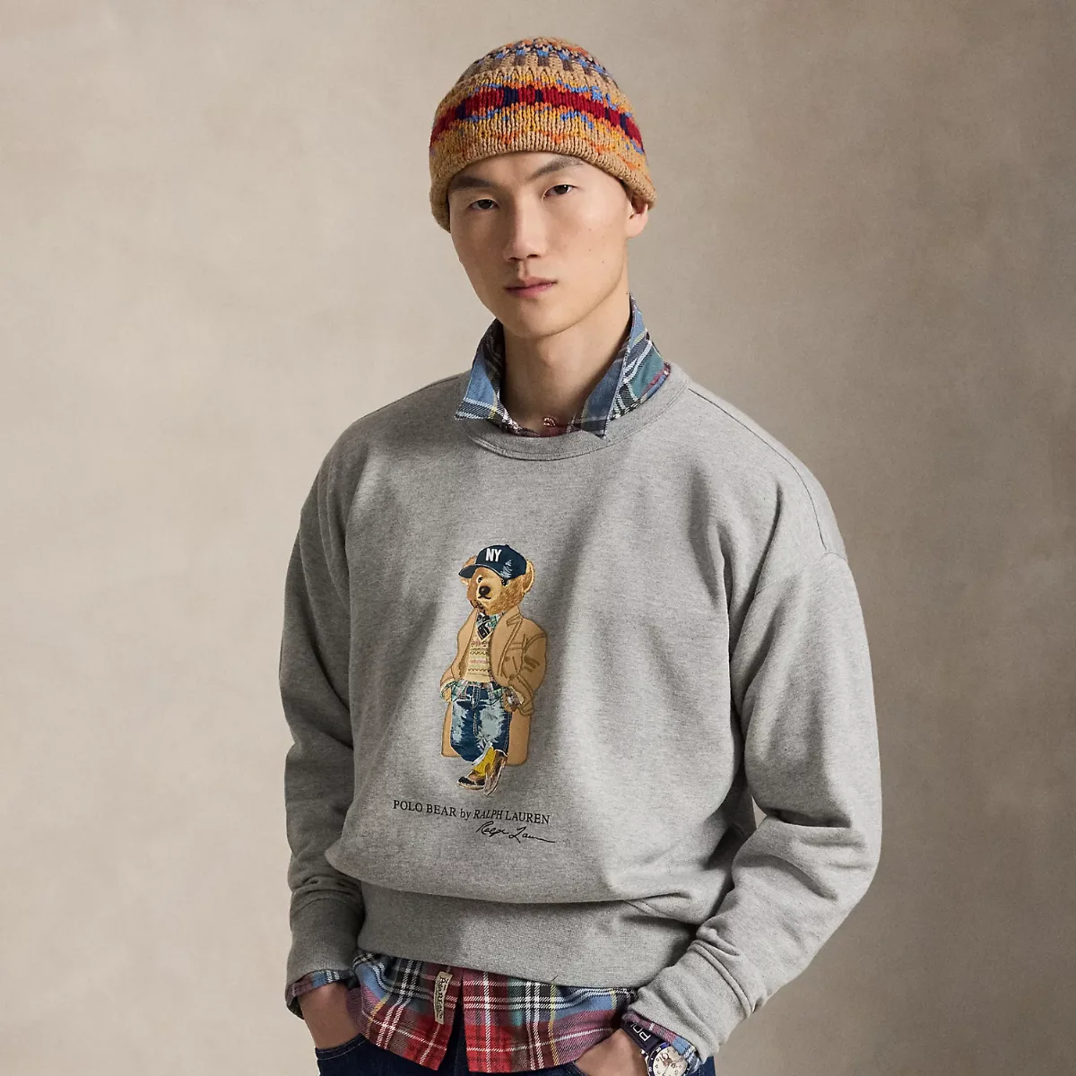 Vintage Fit Polo Bear Sweatshirt by Ralph Lauren