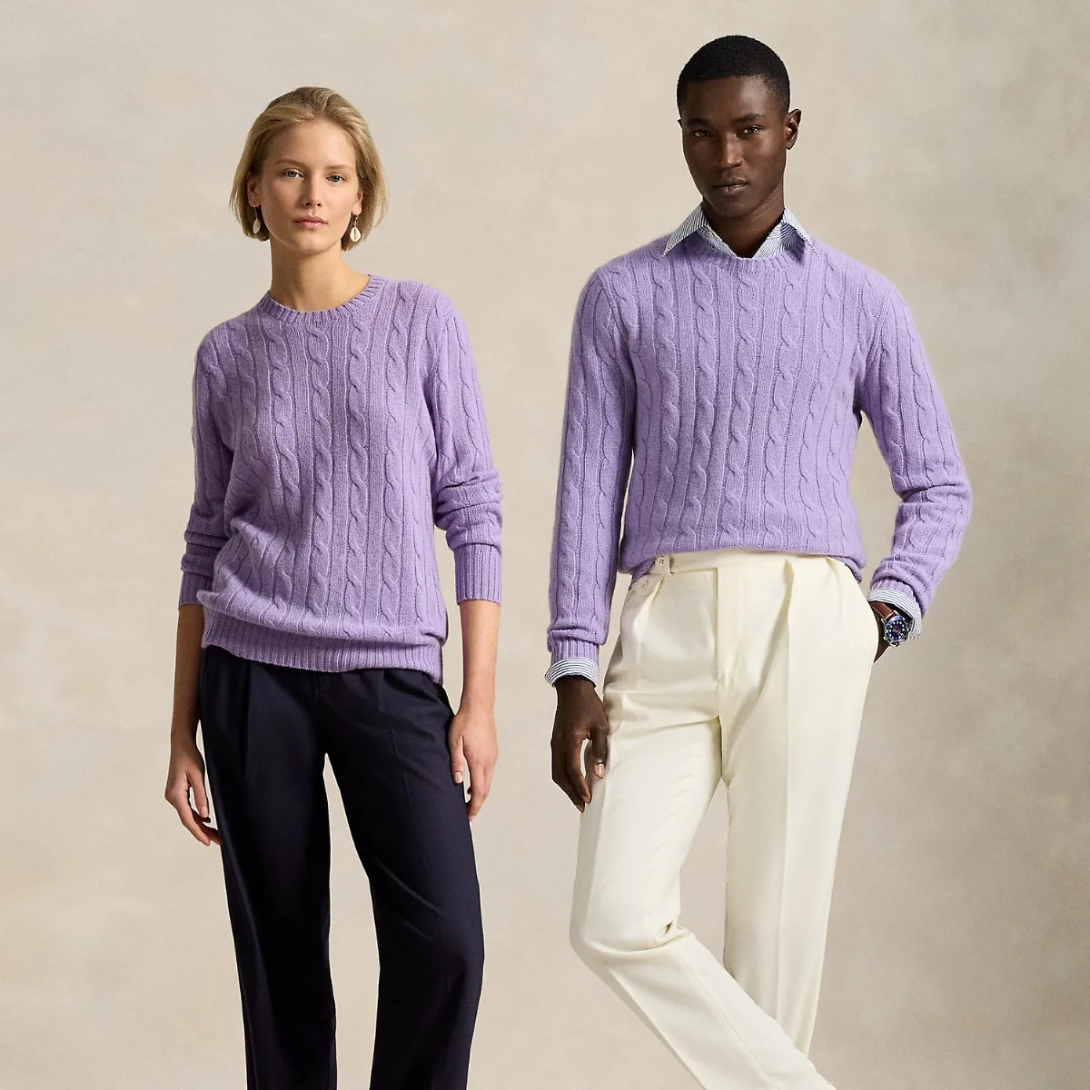 The Iconic Cable-Knit Cashmere Sweater by Ralph Lauren