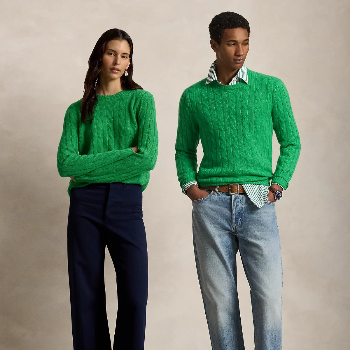 The Iconic Cable-Knit Cashmere Sweater by Ralph Lauren