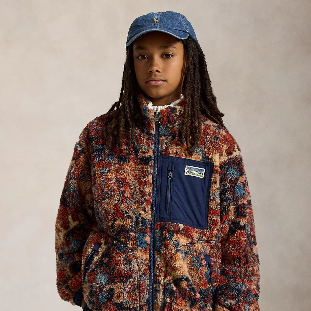 Reversible Mockneck Jacket by Ralph Lauren