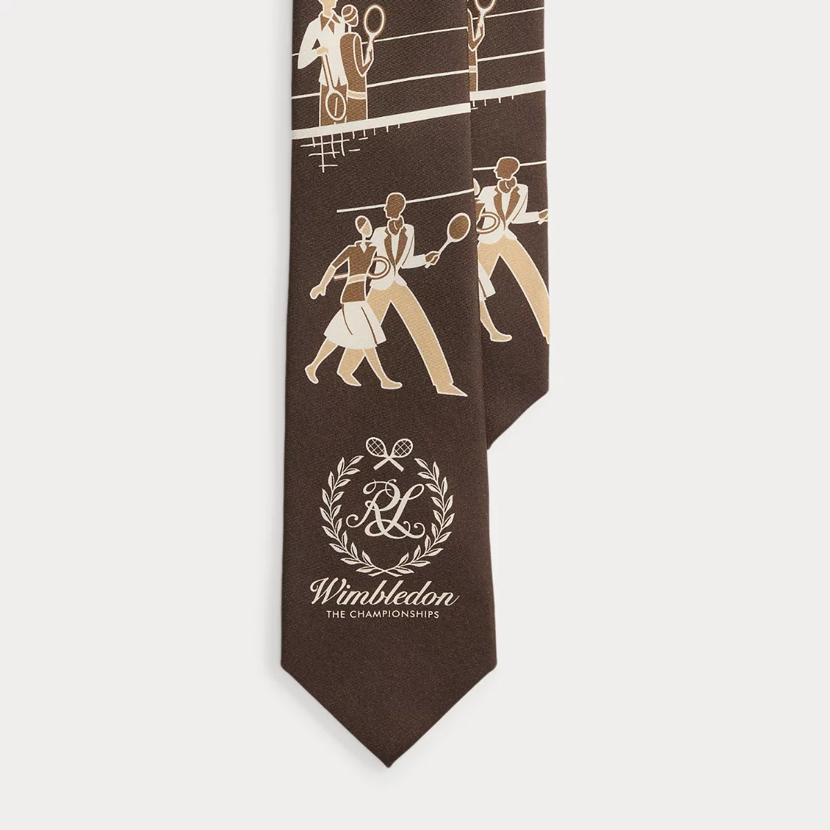 Wimbledon Silk Twill Tie by Ralph Lauren